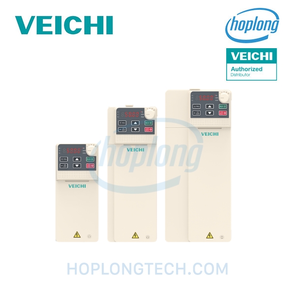 Biến tần AC01-T3-1R5G-B-WA VEICHI đáp ứng mức tải nặng