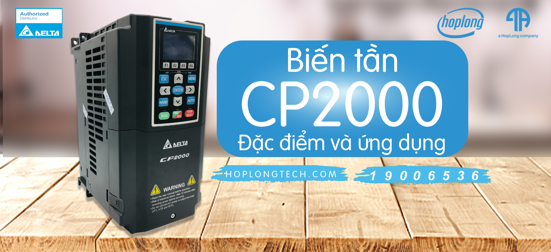 Biến tần CP2000 - Đặc điểm và ứng dụng