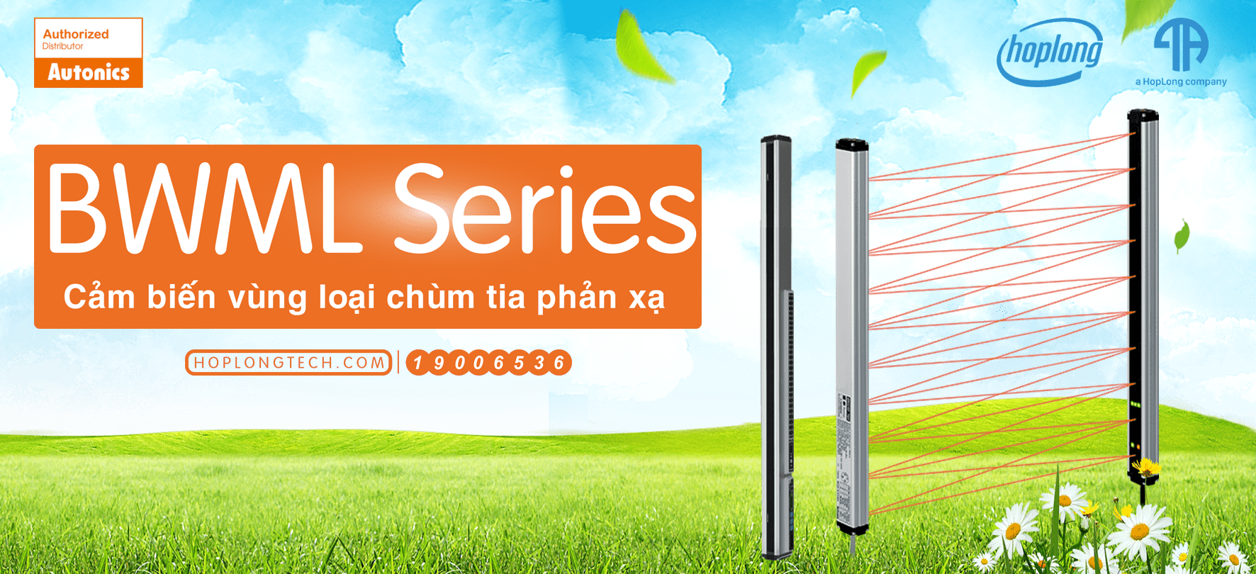 [Giới Thiệu – Autonics] BWML Series - Cảm biến vùng loại chùm tia phản xạ