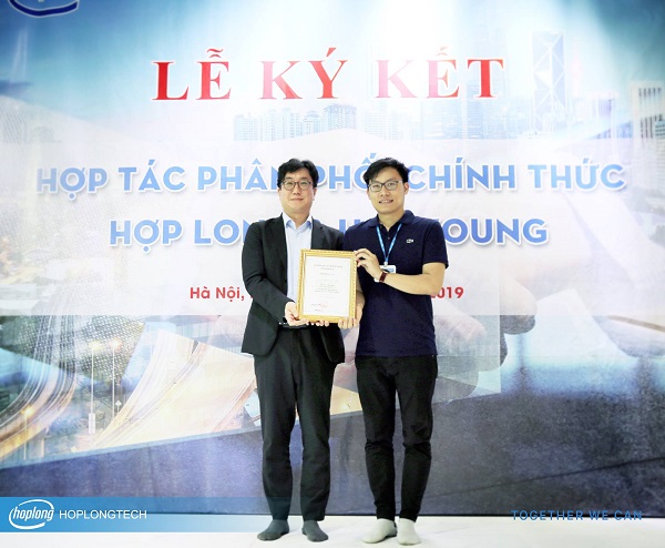 Hợp Long ký kết với Hanyoung Nux