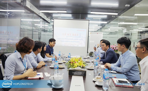 Hợp Long ký kết với Hanyoung Nux