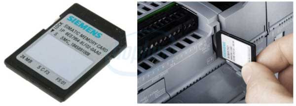 Hướng dẫn sử dụng thẻ nhớ S7-1200 Siemens