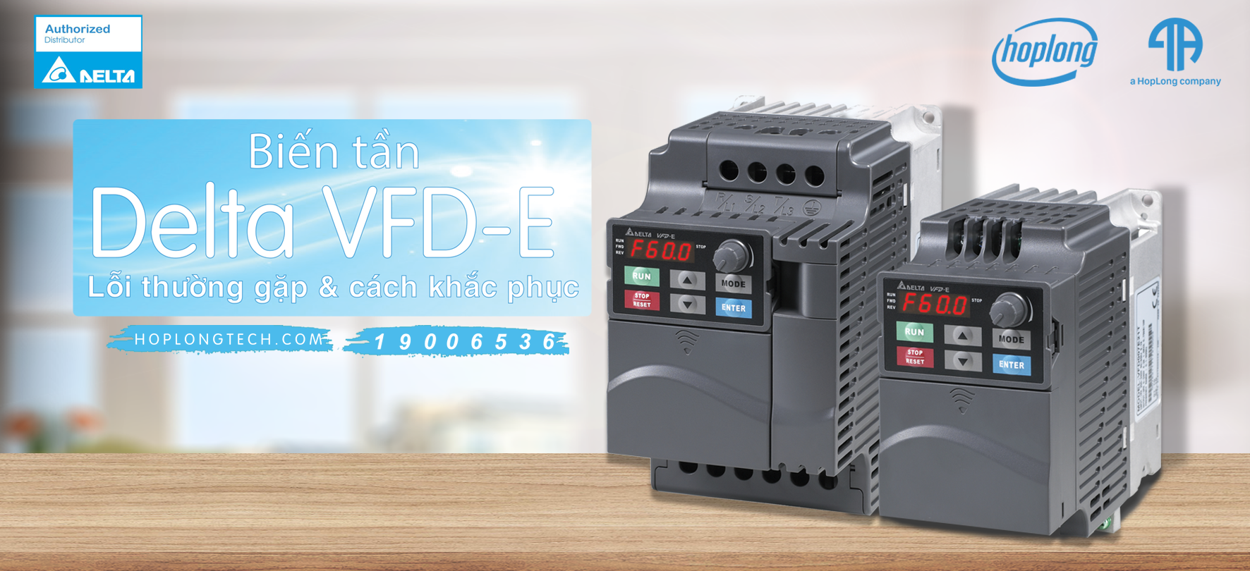 Lỗi thường gặp ở biến tần VFD-E và cách khắc phục