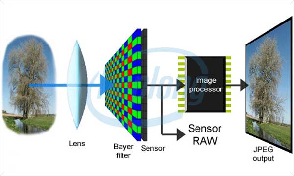 Nguyên lý hoạt động của cảm biến hình ảnh