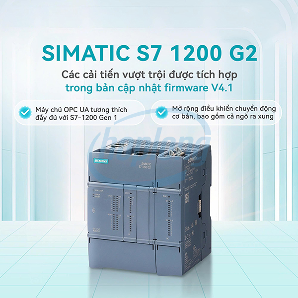 SIMATIC S7-1200 G2 nâng cấp lên phiên bản V4.1 trên nền tảng TIA Portal V21