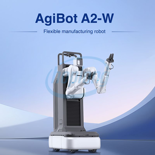 AgiBot A2-W thiết kế gọn gàng, tối ưu cho việc di chuyển liên tục