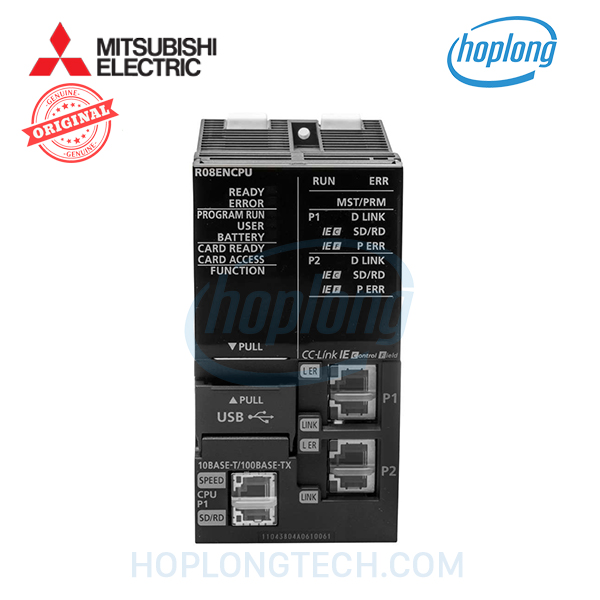 R08ENCPU Mitsubishi R Series CPU PLC USBB, CCLink IE