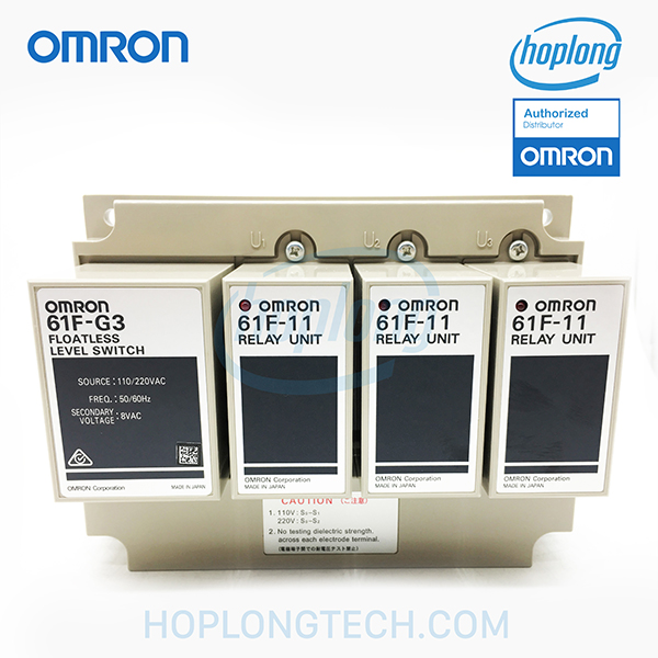 61F-G3 AC110/220 Omron - 61F Series - 1NO+1NC - 110/220VAC