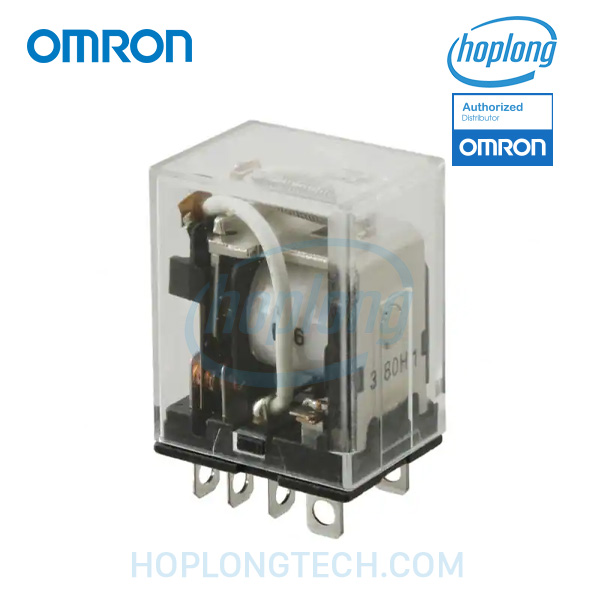 LY2N-CR-TU AC100/110 Omron - 2 Poles (8 chân) - 100/110VAC - 10A LY2N-CR-TU AC100/110 Omron - 2 Poles (8 chân) - 100/110VAC - 10A