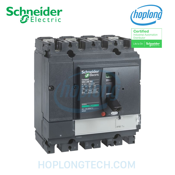Cache-borne De Sécurité Schneider Electric LV438326 - Pour Disjoncteur NSX250 4P, Neuf, France