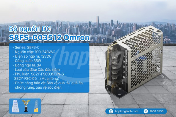Bộ nguồn một chiều OMRON S8FS-C03512.