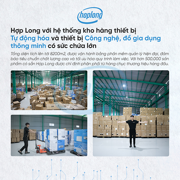 Hợp Long chuyển địa điểm kho hàng - không gian lớn hơn, dịch vụ tốt hơn
