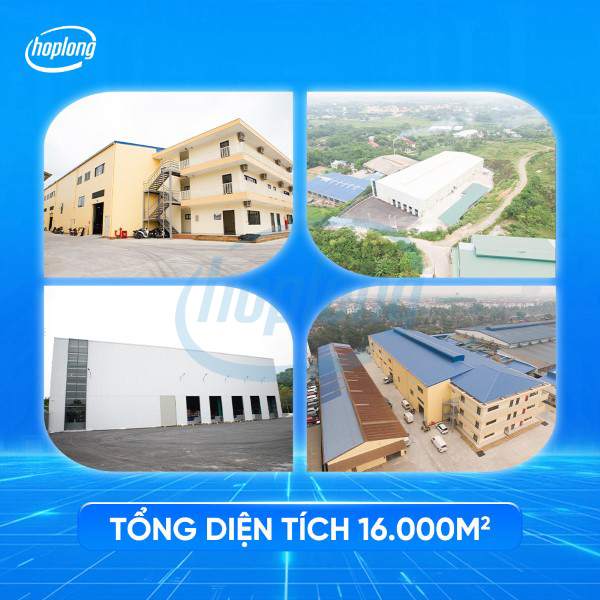 Kho Hợp Long quy mô lên tới 16.000m² và luôn hoạt động ổn định.