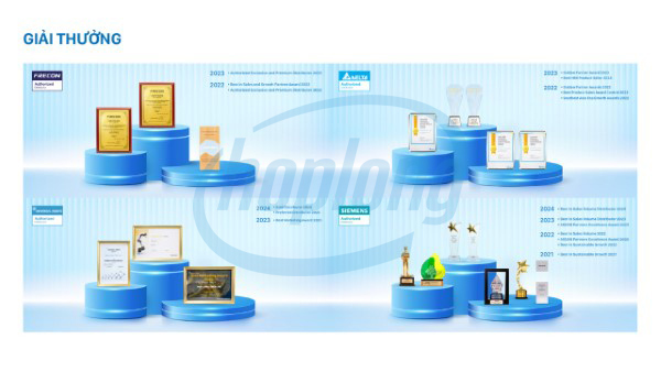 Hợp Long tự hào là đối tác phân phối chiến lược của nhiều thương hiệu tự động hóa hàng đầu thế giới. 
