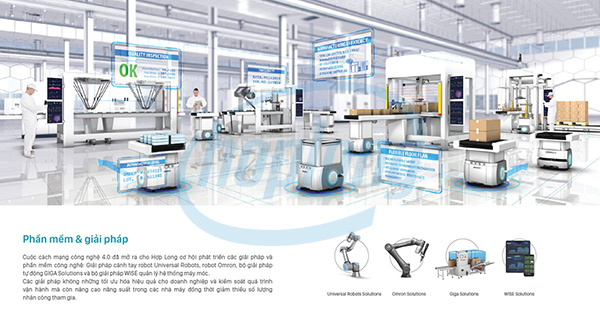 Bên cạnh phân phối sản phẩm, Hợp Long tập trung phát triển các giải pháp công nghệ.