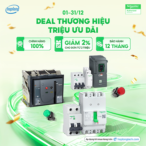 Deal thương hiệu Schneider Electric, triệu ưu đãi.
