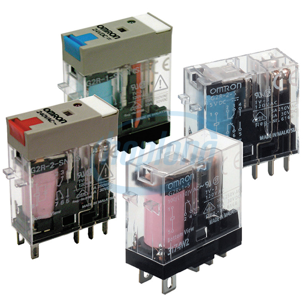 Rơ le Slim G2R, thiên về sự nhỏ gọn nhằm tối ưu không gian lắp đặt.