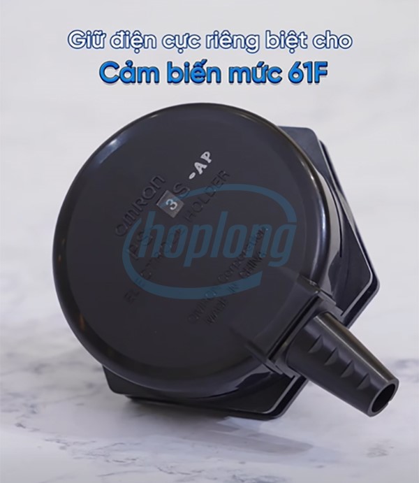 Bộ giữ điện cực Omron PS-3S-AP cho cảm biến mức 61F.
