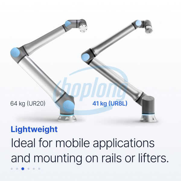 UR8 Long có thiết kế gọn hơn và nhẹ hơn đến 30%.